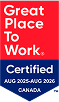 Great Place to Work Certified Canada 2025-2026
